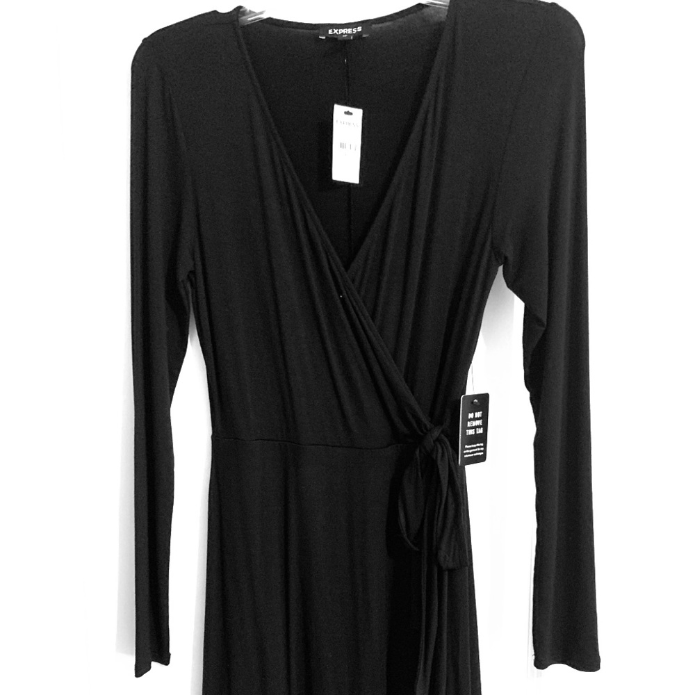 Express black dress